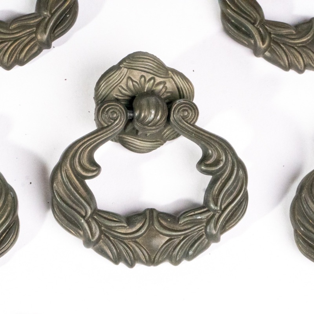 9 Decorative Accent Handle with Vintage Scrollwork